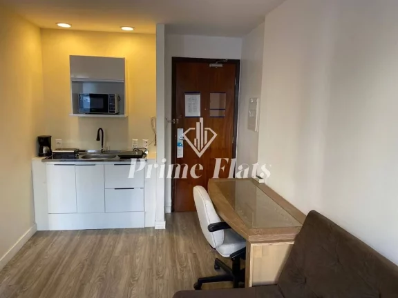 Imagem Flat disponível para venda no Wyndham São Paulo Paulista, com 27m², 1 dormitórios e 1 vaga