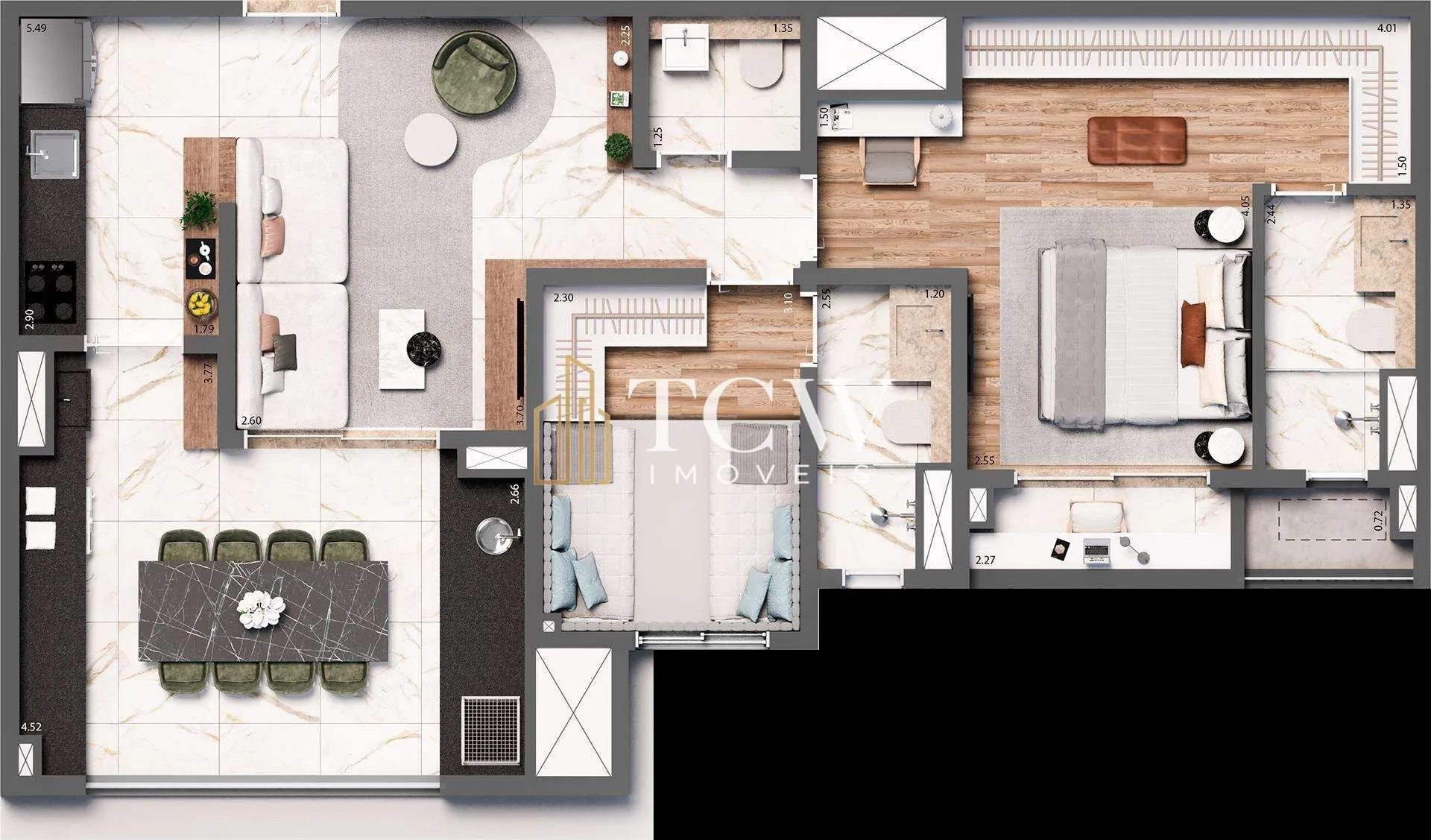 Imagem Apartamento à Venda | 75 à 123m2 | Ipiranga, São Paulo/SP