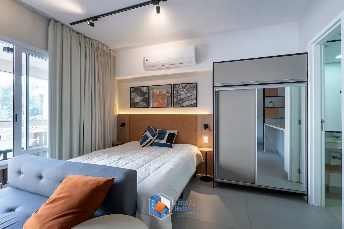 Imagem Studio para venda em Campo Belo com 1 quarto, 40m²