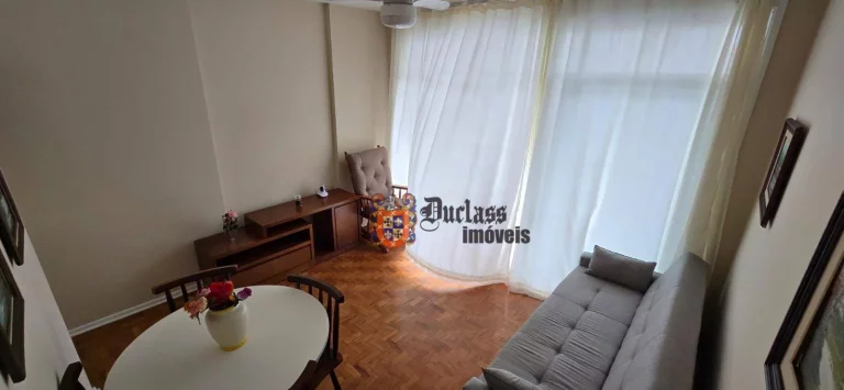 Imagem Apartamento com 2 dormitórios à venda, 85 m² por R$ 595.000,00 - Gonzaga - Santos/SP