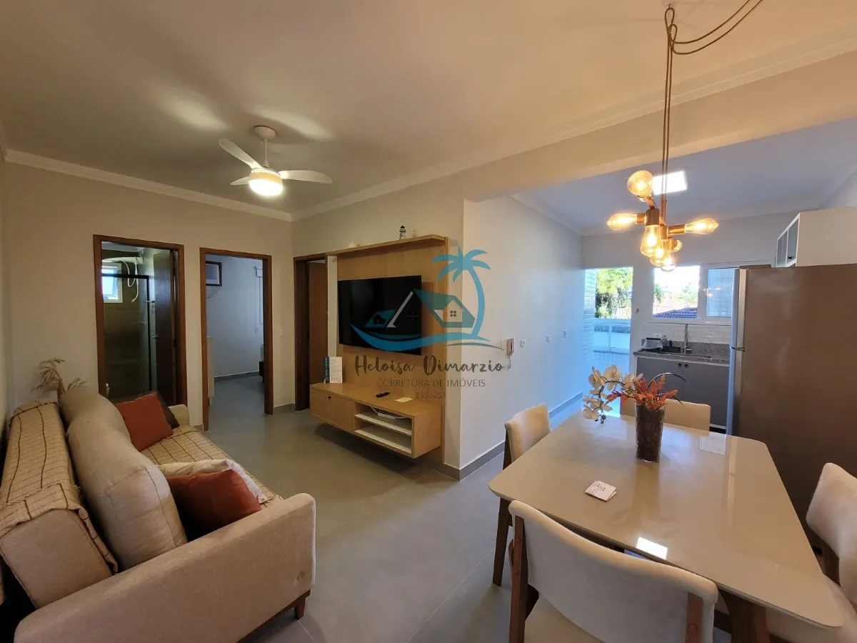 Foto do imóvel Apartamento com 2 dormitórios a poucos metros da orla de Itaguá em Ubatuba.