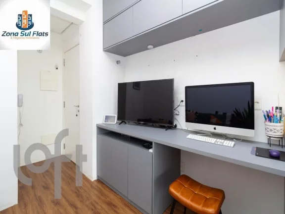 Imagem Apartamento à Venda Na Vila Olímpia Com 1 Suíte, Varanda e 1 Vaga