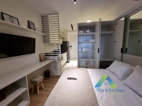 Foto do imóvel Studio todo mobiliado com 30m² proximo ao metro Vila Madalena