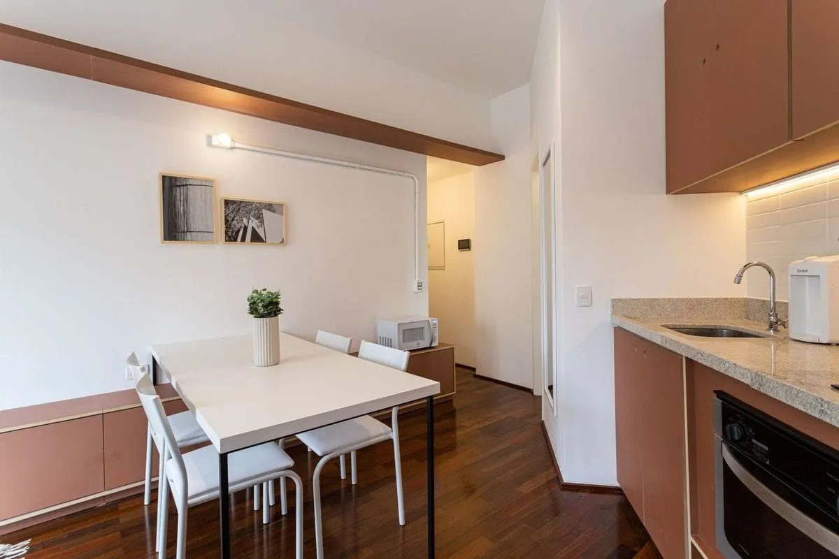 Imagem Apartamento com 1 Quarto para alugar, 36m² - Santa Cecília