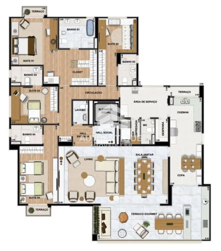 Imagem IB IBIRAPUERA BOULEVARD VILA MARIANA - Apartamento à venda em São Paulo/SP