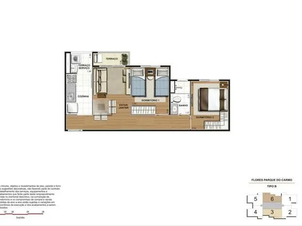 Imagem Apartamento no Jardim Nove de Julho