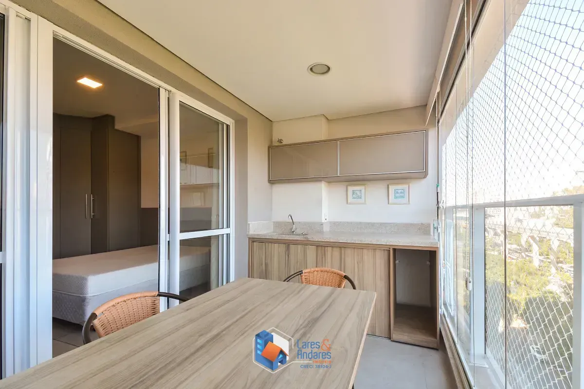 Imagem Apartamento para venda em Brooklin com 1 quarto, sendo 1 suíte, 43m²