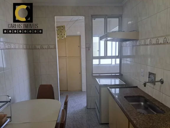 Imagem APARTAMENTO DE 85M² COM VISTA PARA O MAR EM SÃO VICENTE 2 Dorm. com Depenc.