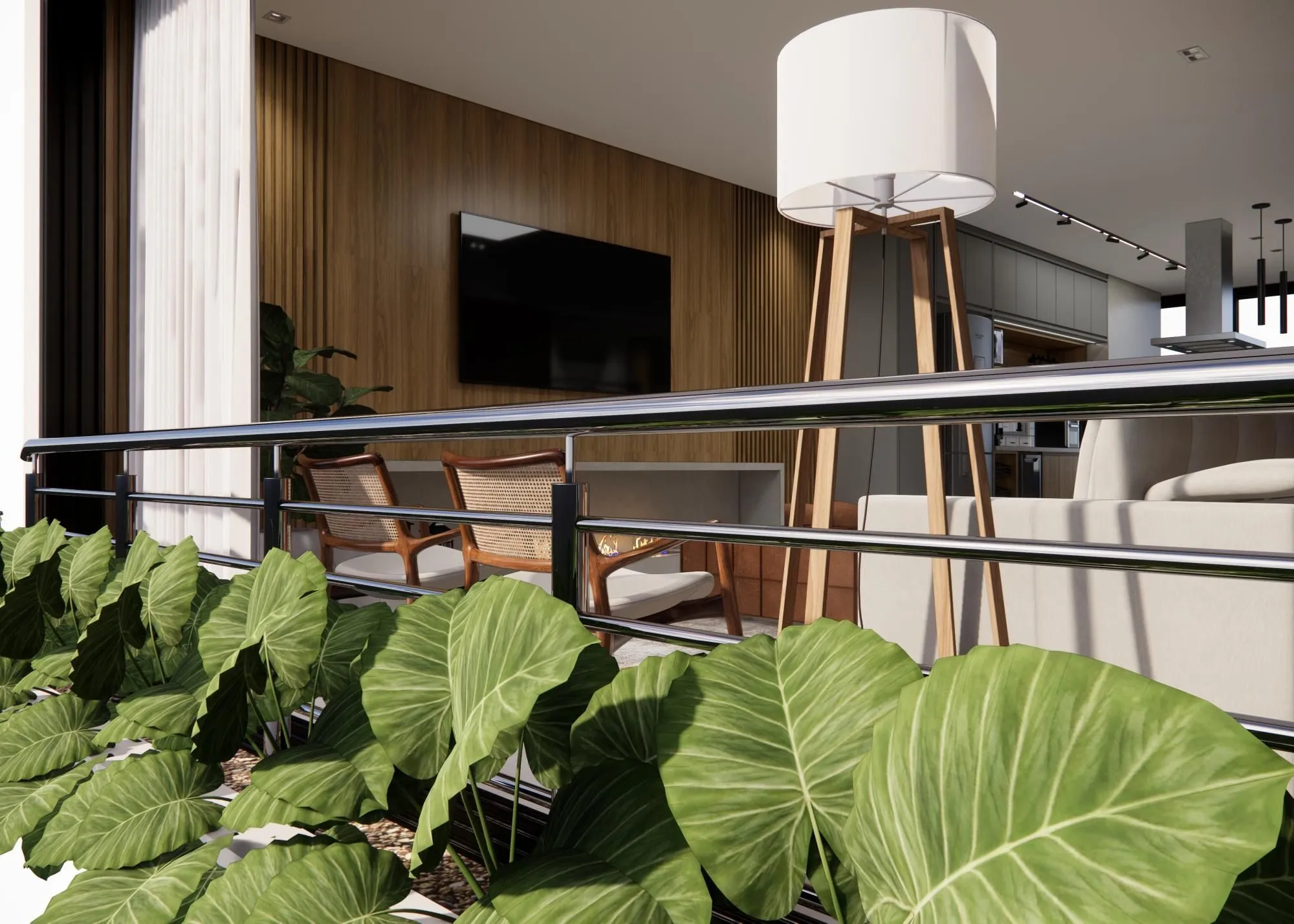 Imagem Casa em condomínio próximo do Barrashoppingsul - 3D com suíte e garden privativo