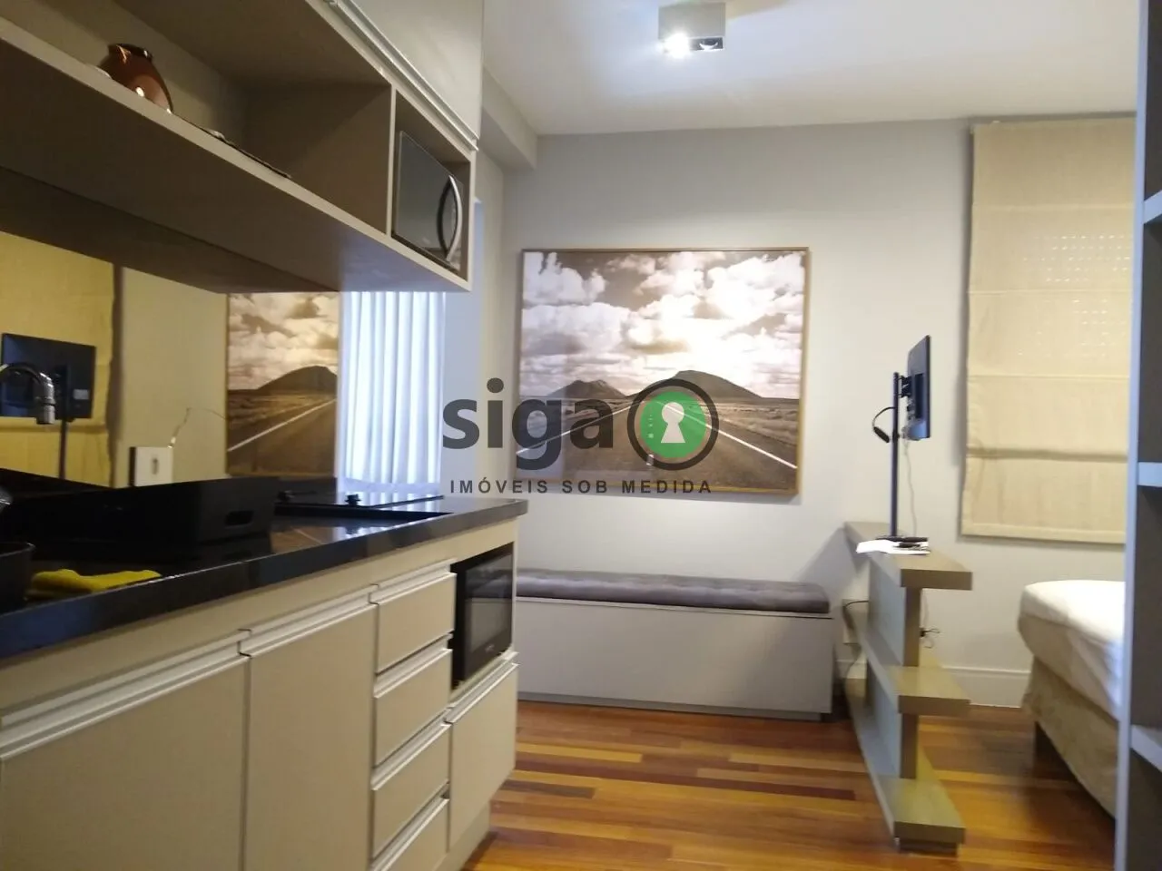 Imagem Apartamento 1 quarto para alugar Mobiliado no Jardim Paulista