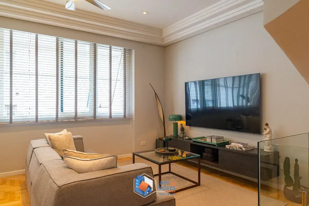 Imagem Cobertura para venda em Cerqueira César com 2 quartos, sendo 1 suíte, 143m²