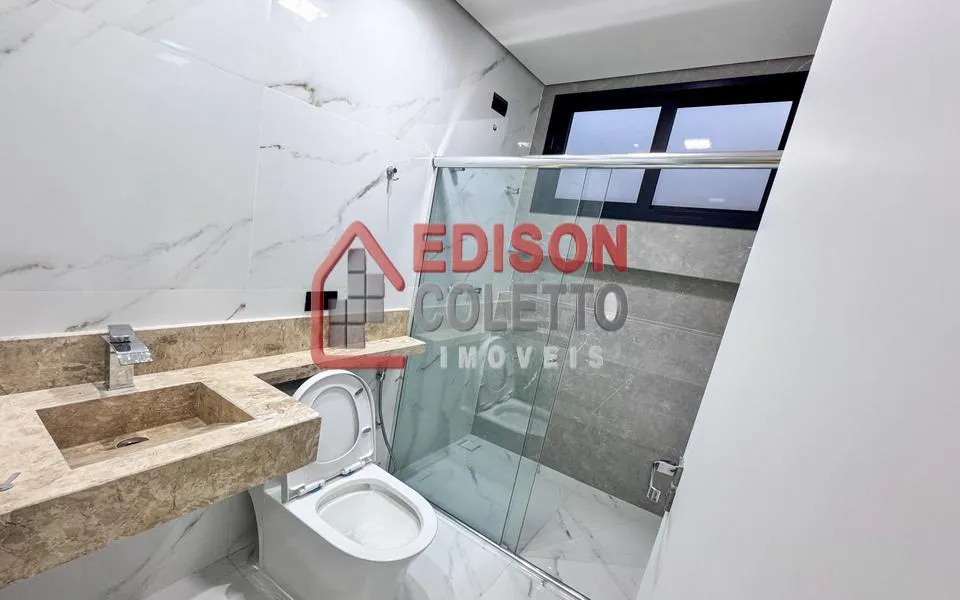 Imagem Casa nova a venda, 3 quartos, piscina, Condominio Residencial Agápe, Campestre em Piracicaba!!