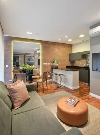 Imagem Apartamento com 65m2 e 2 vagas na Vila Olímpia
