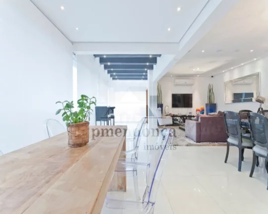 Imagem Cobertura Duplex, 4 suites, 5 vagas, piscina privativa