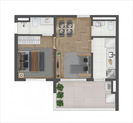 Imagem Apartamento com 1 Quarto à Venda, 40 m² em Vila Mariana - São Paulo