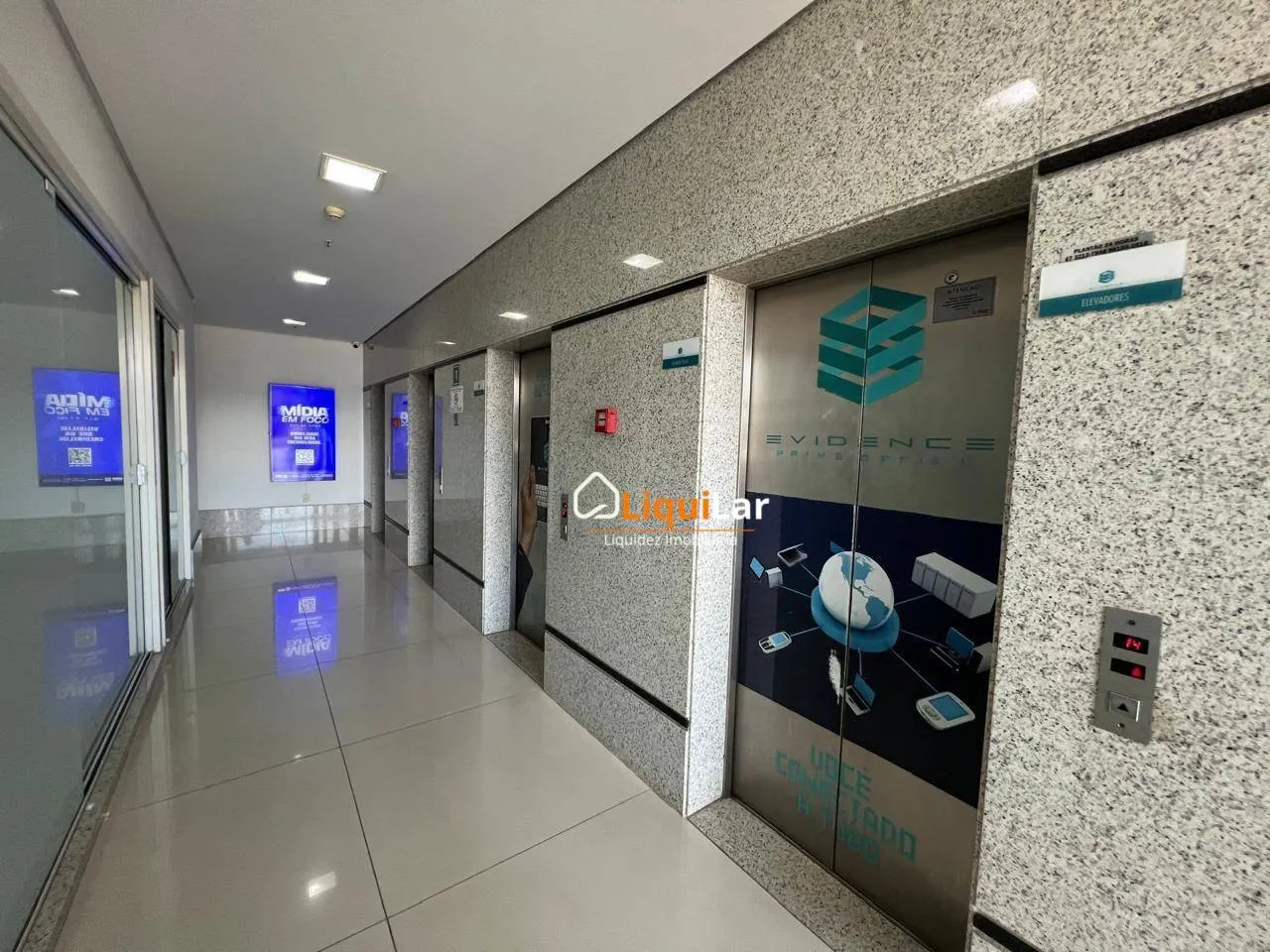 Imagem Sala Comercial no Evidence Prime Office - 9º Andar com 41 m² e Vaga Coberta