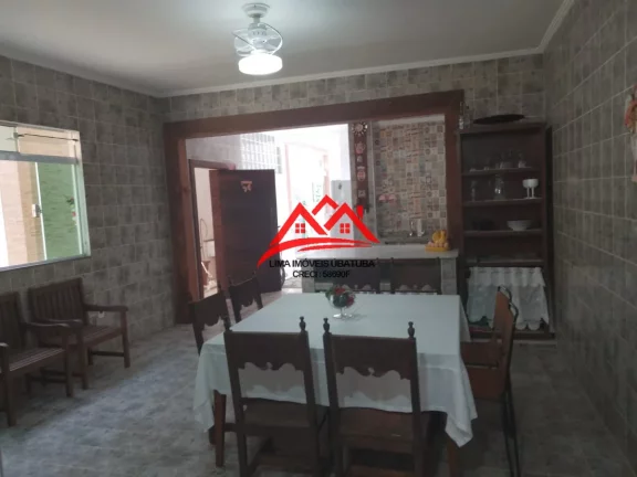 Imagem Casa na praia do Perequê Açu, Ubatuba, com 2 suítes
