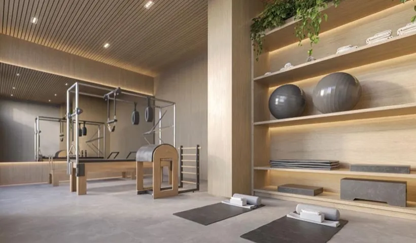 Imagem Com arquitetura contemporânea de linhas marcantes, um autêntico Lindenberg se eleva em meio à atm...