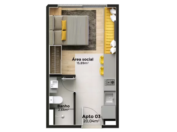 Imagem Althus Residence - Apartamento à venda no bairro Glória - Porto Alegre/RS