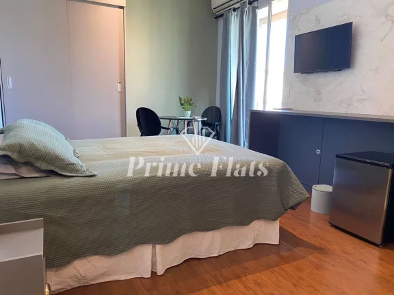 Imagem Flat disponível para locação no Comfort Ibirapuera, com 26m², 1 dormitório e 1 vaga de garagem