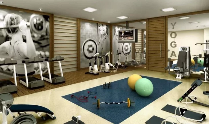 Imagem Apartamento mobiliado vista mar quarto e sala varanda a venda na Pituba