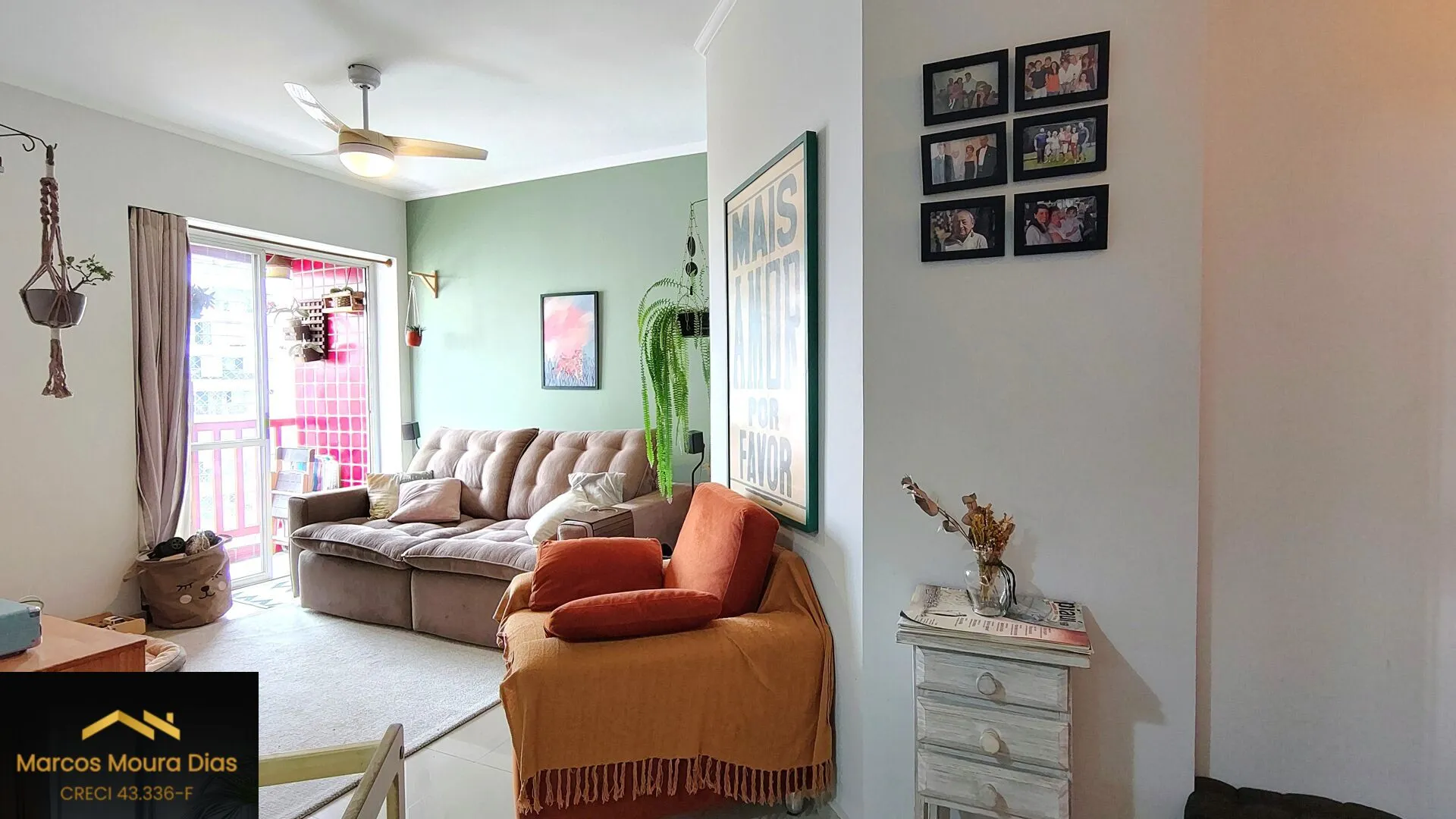 Foto do imóvel Apartamento Jardim Esther ( Butantã), sala com Varanda, 02 Dormitórios 1 Vaga, Prédio com Lazer, Portaria 24 hs e Gerador