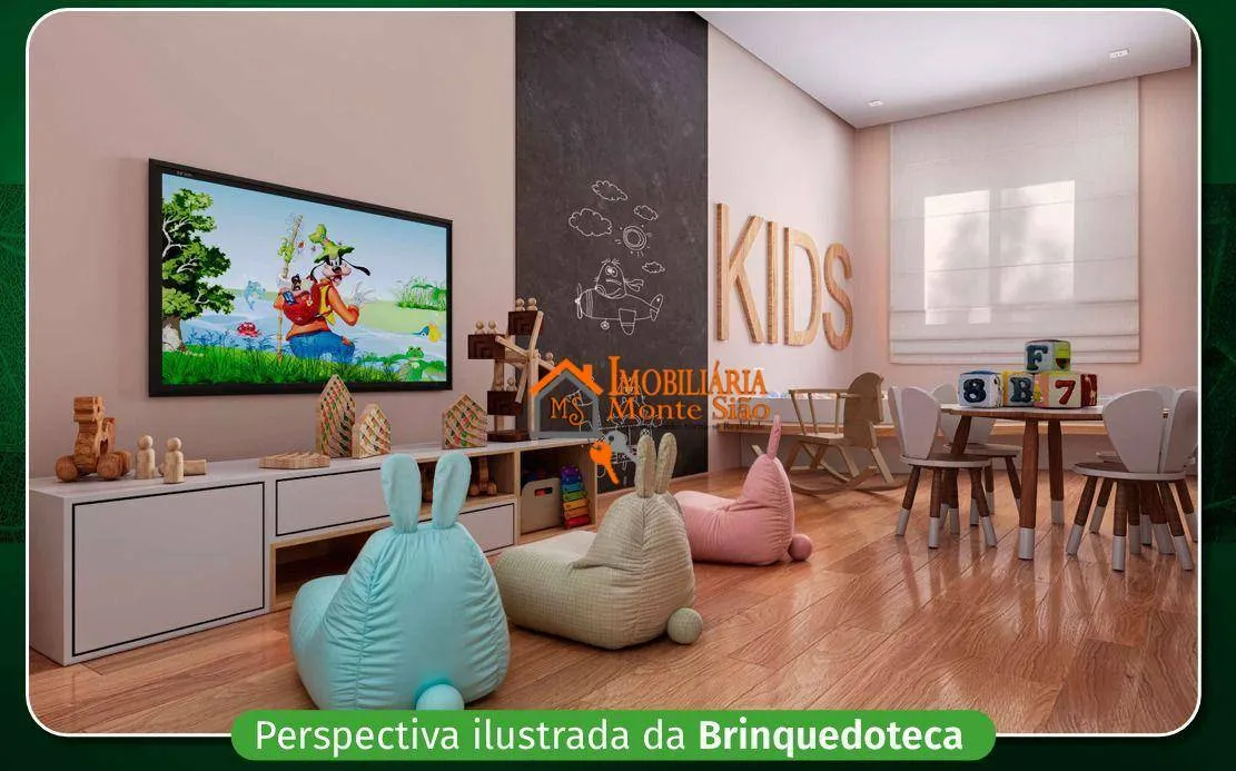 Imagem Apartamento com 2 dormitórios à venda, 37 m² por R$ 299.281,00 - Bonsucesso - Guarulhos/SP