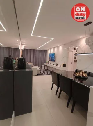 Imagem Apartamento com 2 dormitórios à venda, 89 m² por R$ 910.000,00 - Pompéia - Santos/SP
