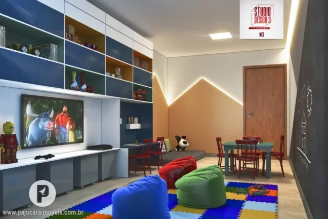 Imagem 02 quartos [60m²] ÷ em 100 meses, 250m da Praia de Pajuçara