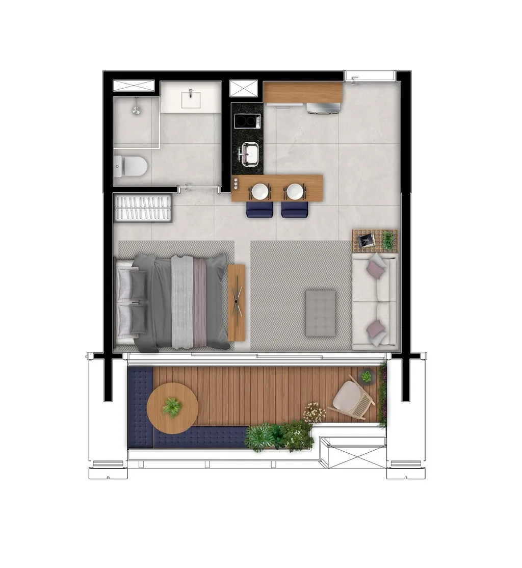 Imagem JK Square Residence - JK Square Residence