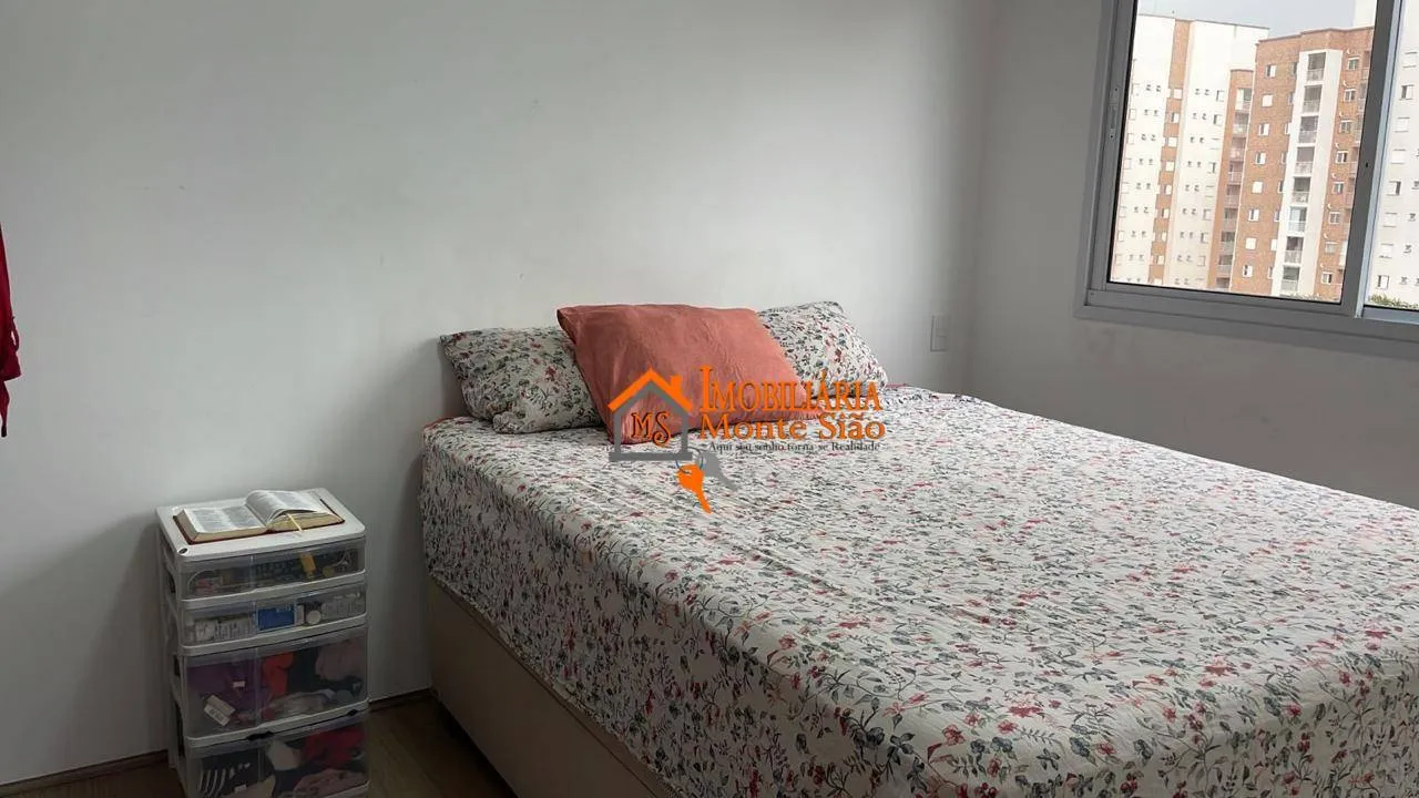 Imagem Lindo Apartamento 3 Dorms com Suíte e 2 Vagas - Moov Parque Maia - Guarulhos