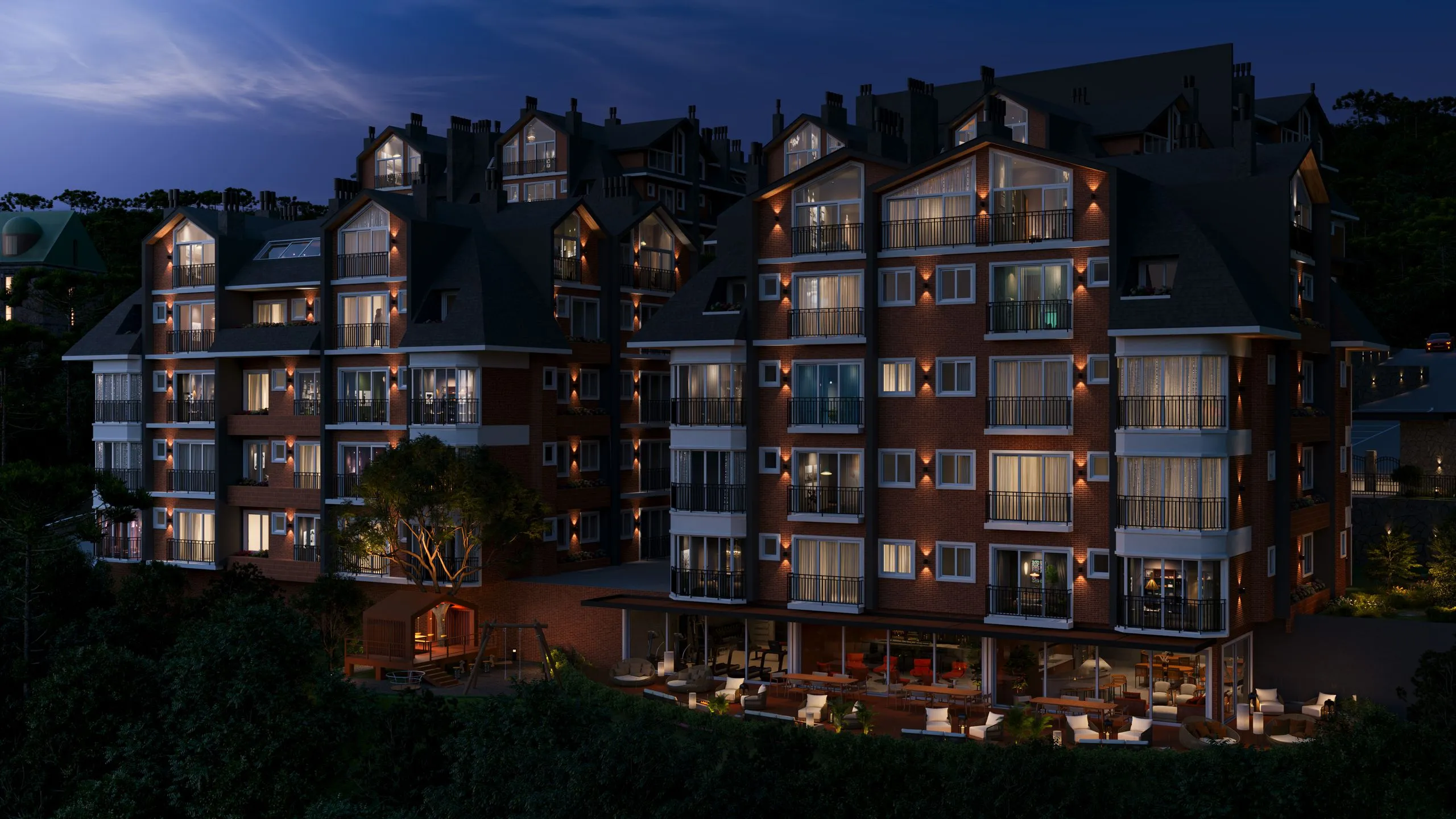 Imagem Apartamento à venda em Gramado, Vila Suíça, com 1 quarto, 51.31m2