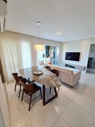 Imagem Apartamento decorado com três quartos home office armários planejados à venda em Patamares