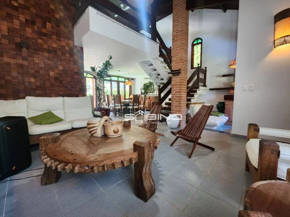 Imagem Casa para Locação Anual, com 4 dormitórios 230m² 4 vagas, Módulo 3 - na Riviera de São Lourenço - Bertioga SP
