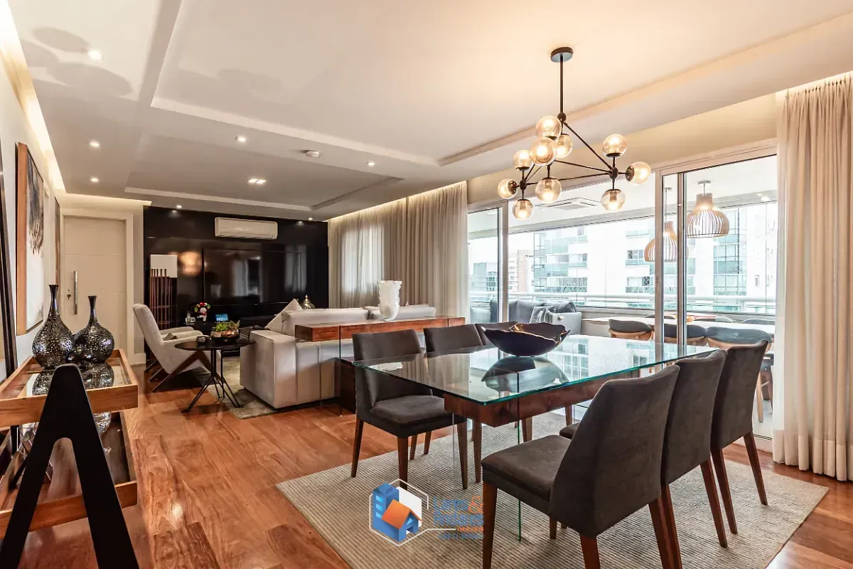 Foto do imóvel Apartamento para venda em Vila Gertrudes com 3 quartos, sendo 3 suítes, 147m²