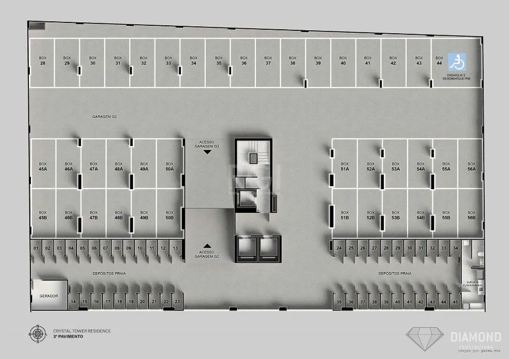 Imagem Apartamento no Empreendimento Crystal Tower em Camboriu