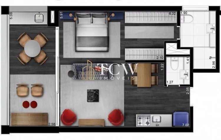Imagem Apartamento à venda no bairro Itaim Bibi - São Paulo/SP, Zona Sul