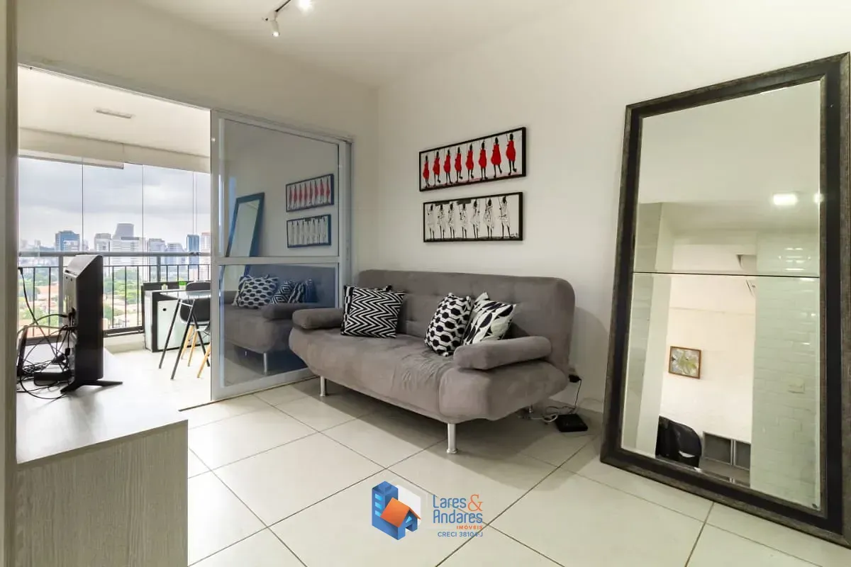 Imagem Apartamento para venda em Vila Cordeiro com 1 quarto, 36m²