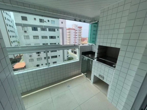 Imagem Apartamento com 2 dormitórios à venda, 64 m² por R$ 450.000,00 - Cidade Ocian - Praia Grande/SP