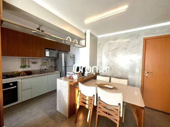 Imagem Apartamento equipado e mobiliado com 2 dormitórios à venda, 59 m² por R$ 750.000 - Setor Bueno - Goiânia/GO