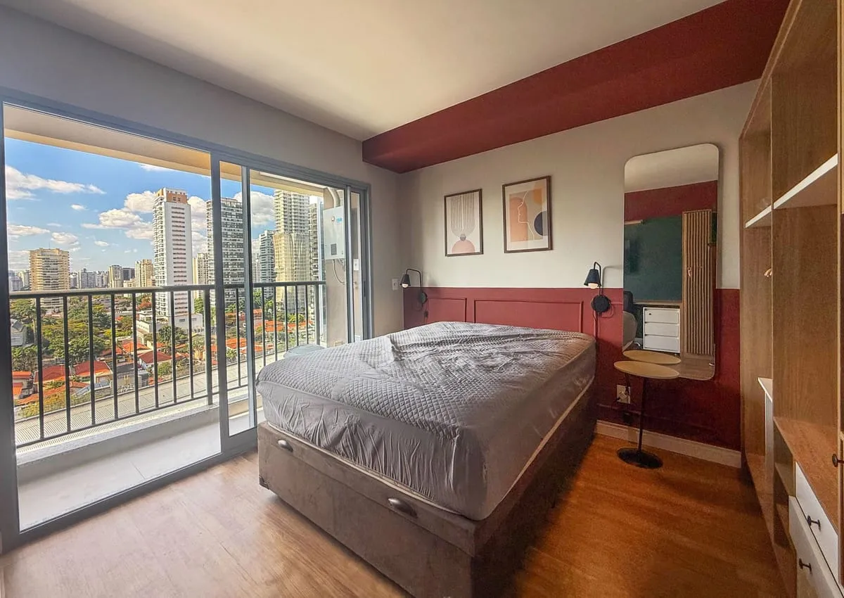 Imagem Apartamento com 1 Quarto para alugar, 26m² - Vila Cordeiro