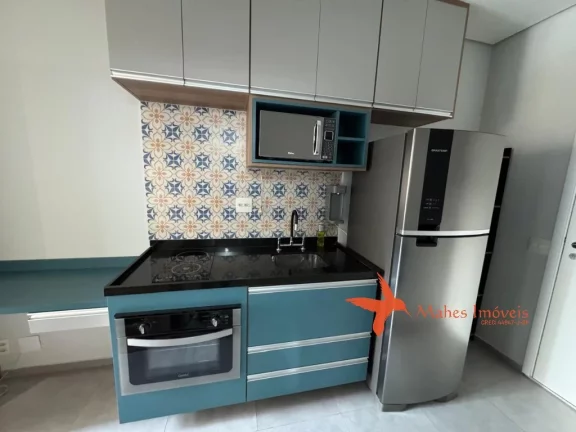 Imagem Apartamento studio para locação em São Paulo-SP, bairro Pinheiros: 1 quarto, 1 banheiro, 24m². Venha conferir!
