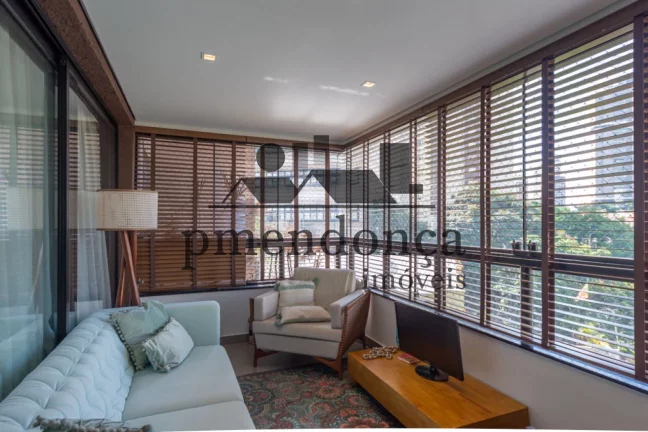 Imagem Vila Romana apartamento decorado, 3 suites, varanga gourmet, 3 vagas 187 m2