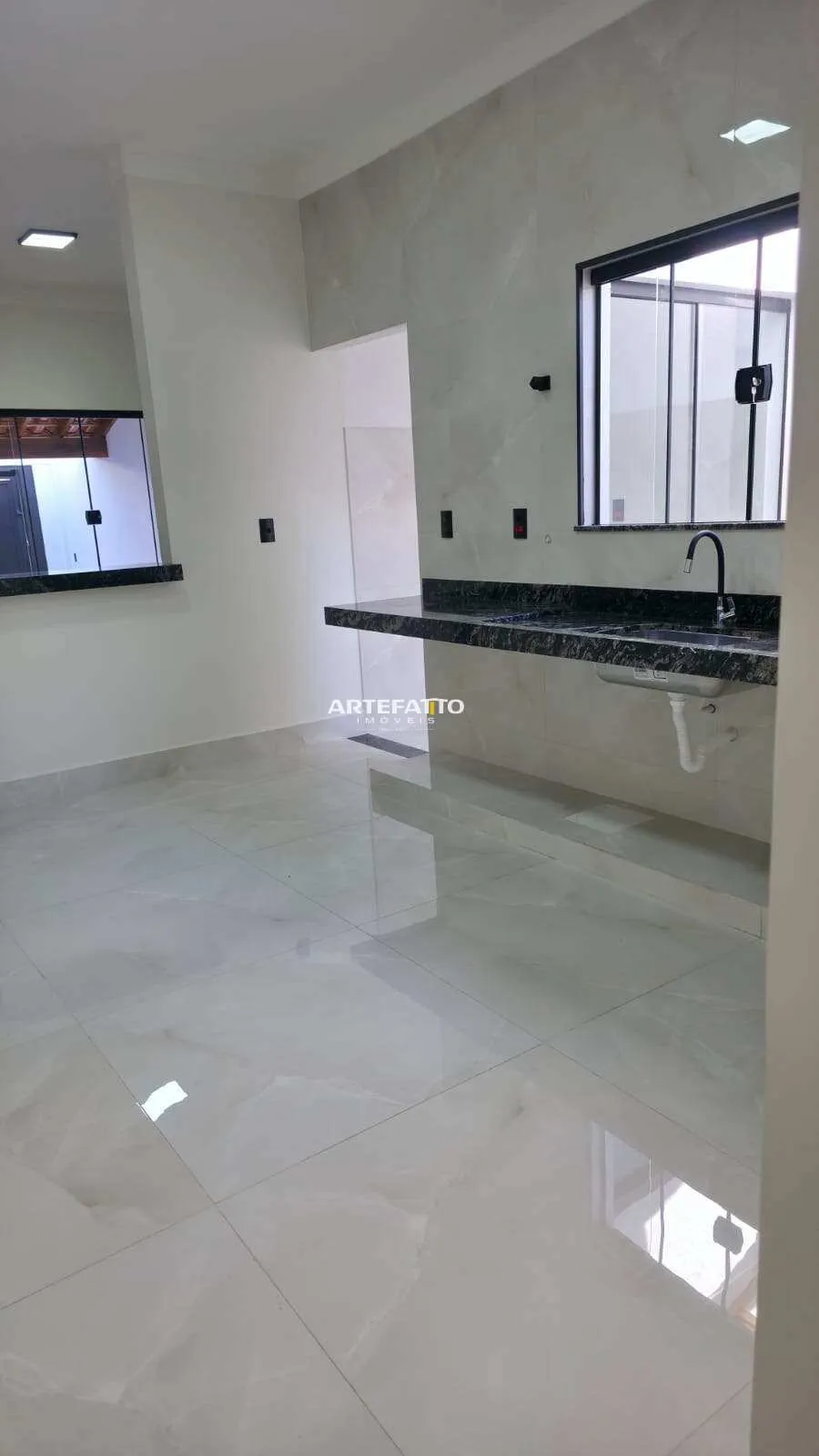 Imagem Casa à venda em Franca, Prolongamento Jardim Lima, com 2 quartos, 80m2