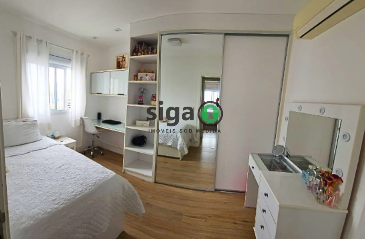 Imagem Apartamento á venda na Vila Andrade, com 130m, 3 suítes e 2 vagas.
