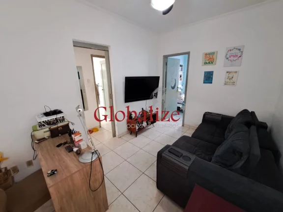 Imagem Apartamento à venda com 2 quartos, 1 banheiro, 1 vaga por R$245.000,00 no Macuco em Santos