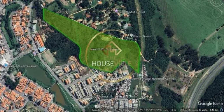 Imagem Terreno, mais de 120 Mil m², Local Estratégico, Ideal para Investidor, Sjc.