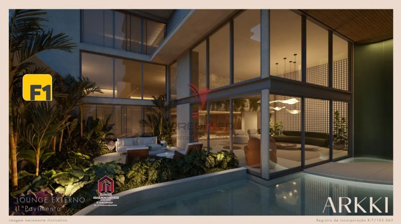 Imagem lançamento Residencial ARkki no Centro de Florianópolis SC Brasil