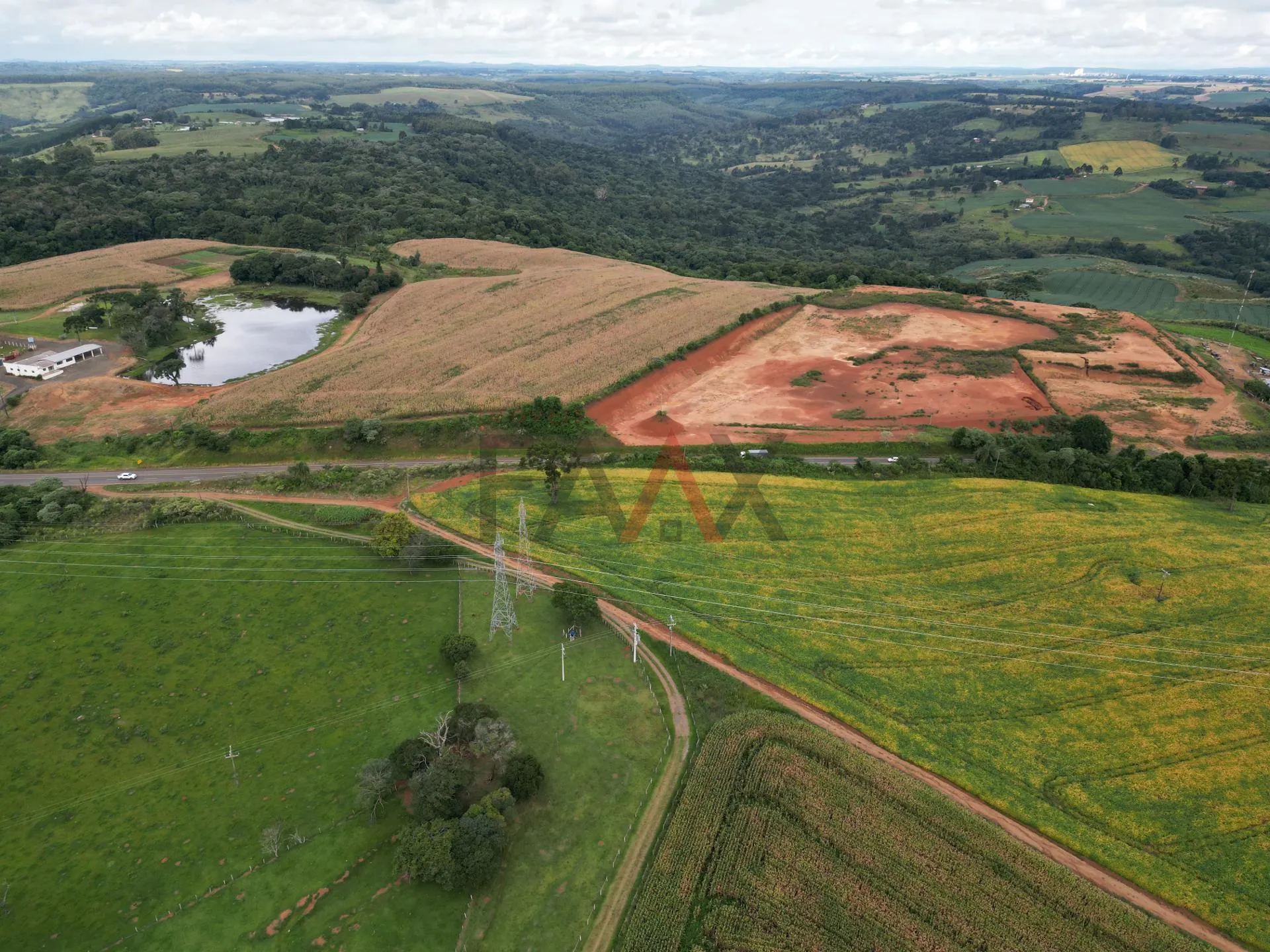 Imagem Chácara com 1.210.000,00m as margens da BR-277 em GUARAPUAVA - PR