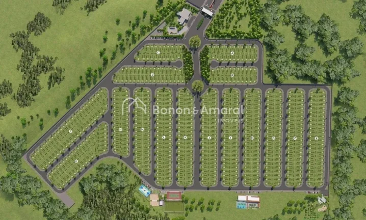 Imagem Terreno à venda em condomínio em Paulínia, 200 m2, plano, ótima localização. Aguardando a cons...